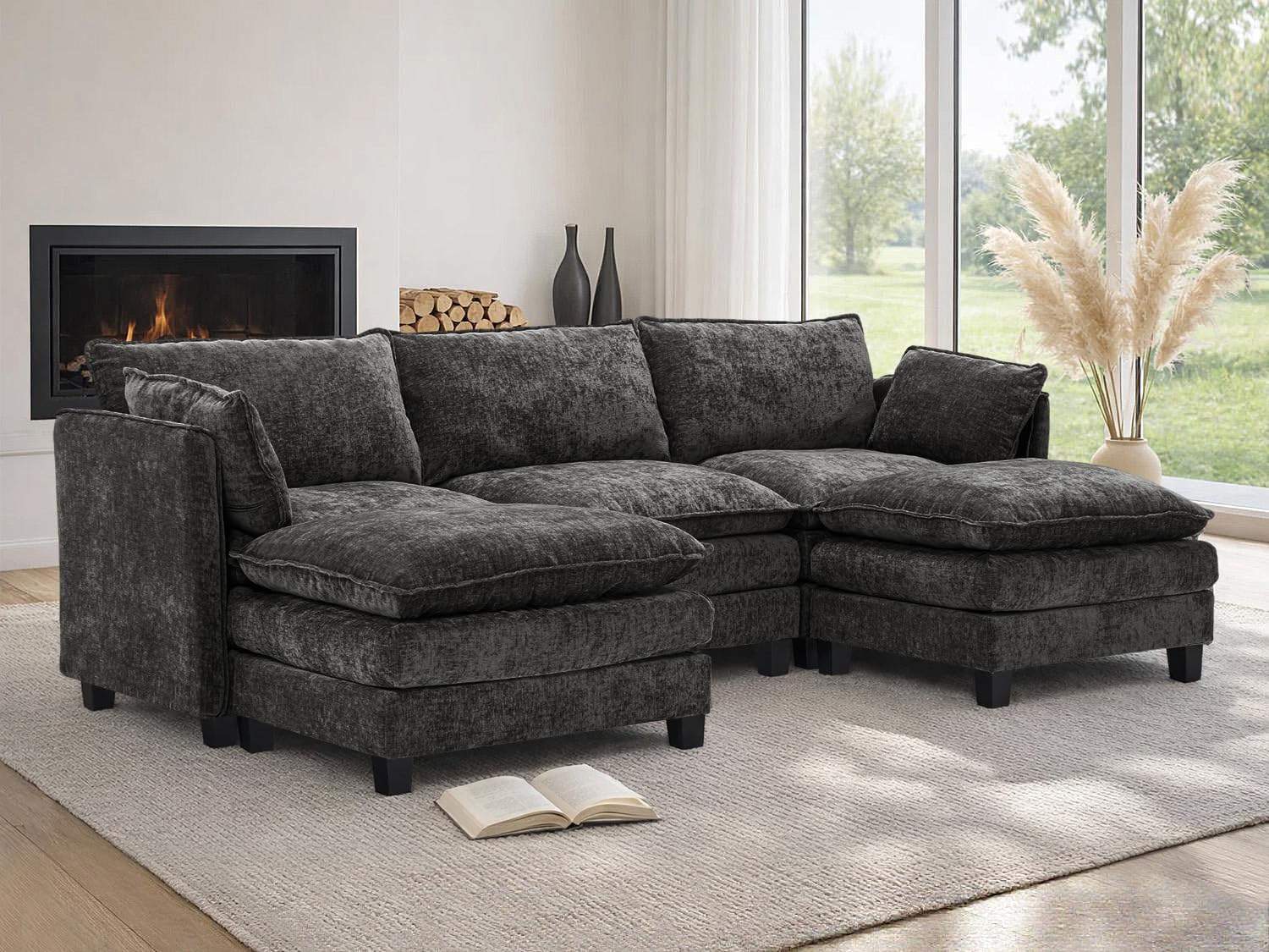 MuShinix Cloud Modular Sectional Sofa