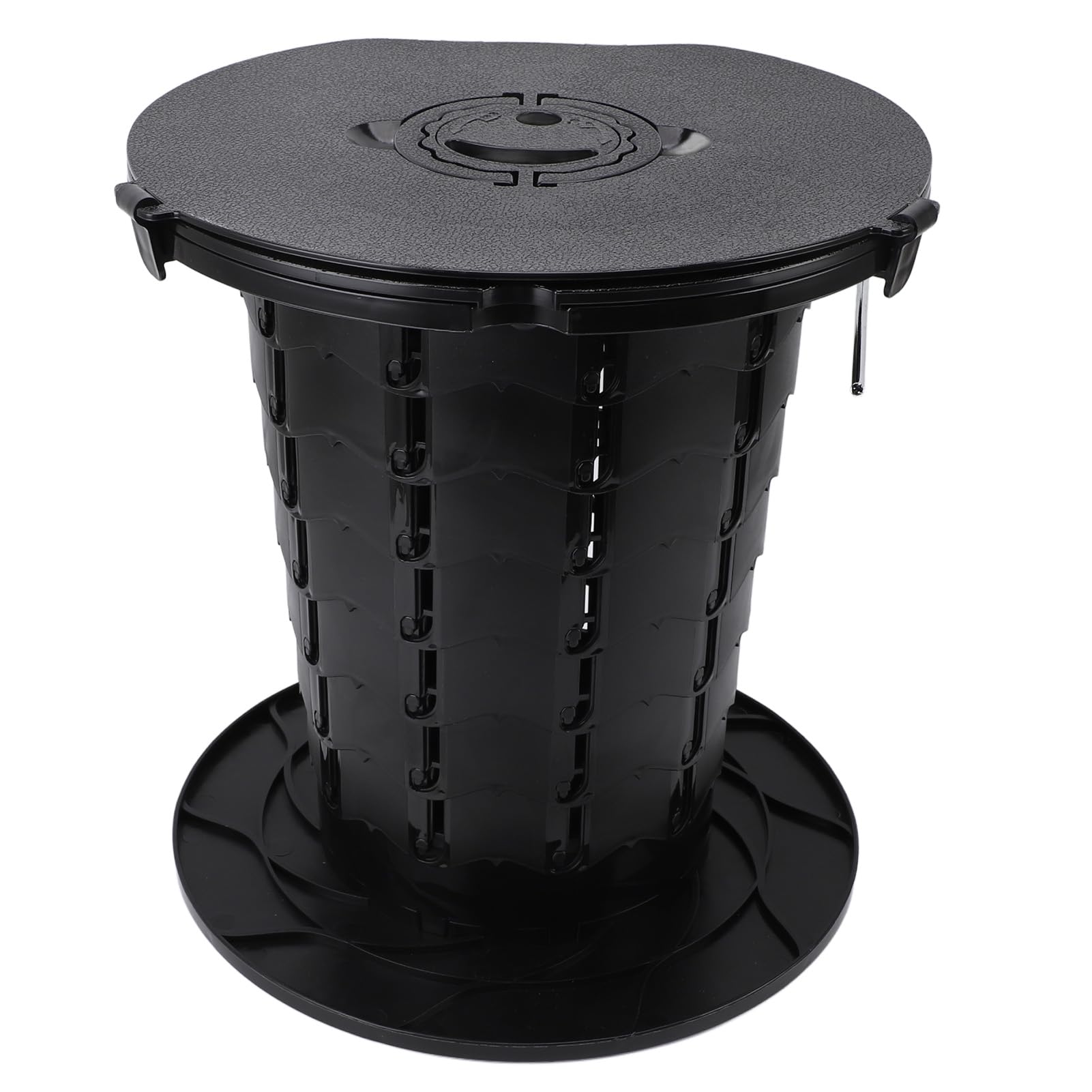Yosoo Health Gear Inodoro Portátil Retráctil PP Inodoro Plegable para Acampar 7 Niveles Altura Ajustable 4.33 a 13.46 Pulgadas Carga de 330.7 LB para Adultos Niños Camping Coche Viajes en Interiores
