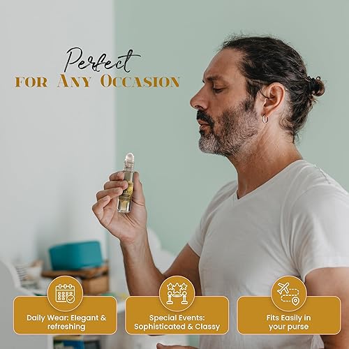 Miniatura 6 de MOBETTER FRAGRANCE OILS Aceite corporal de colonia 1 millonésima de segundo elixir para hombre