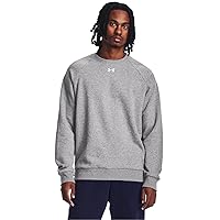 Under Armour Uomo UA Rival Fleece Crew Shirt