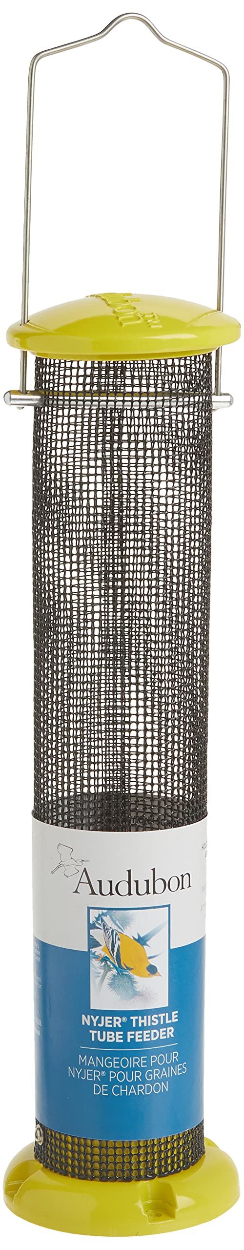 Woodlink NAWLNT Audubon - Comedero de Aluminio Fundido a presión para pájaros Silvestres, 13 Pulgadas, Beige