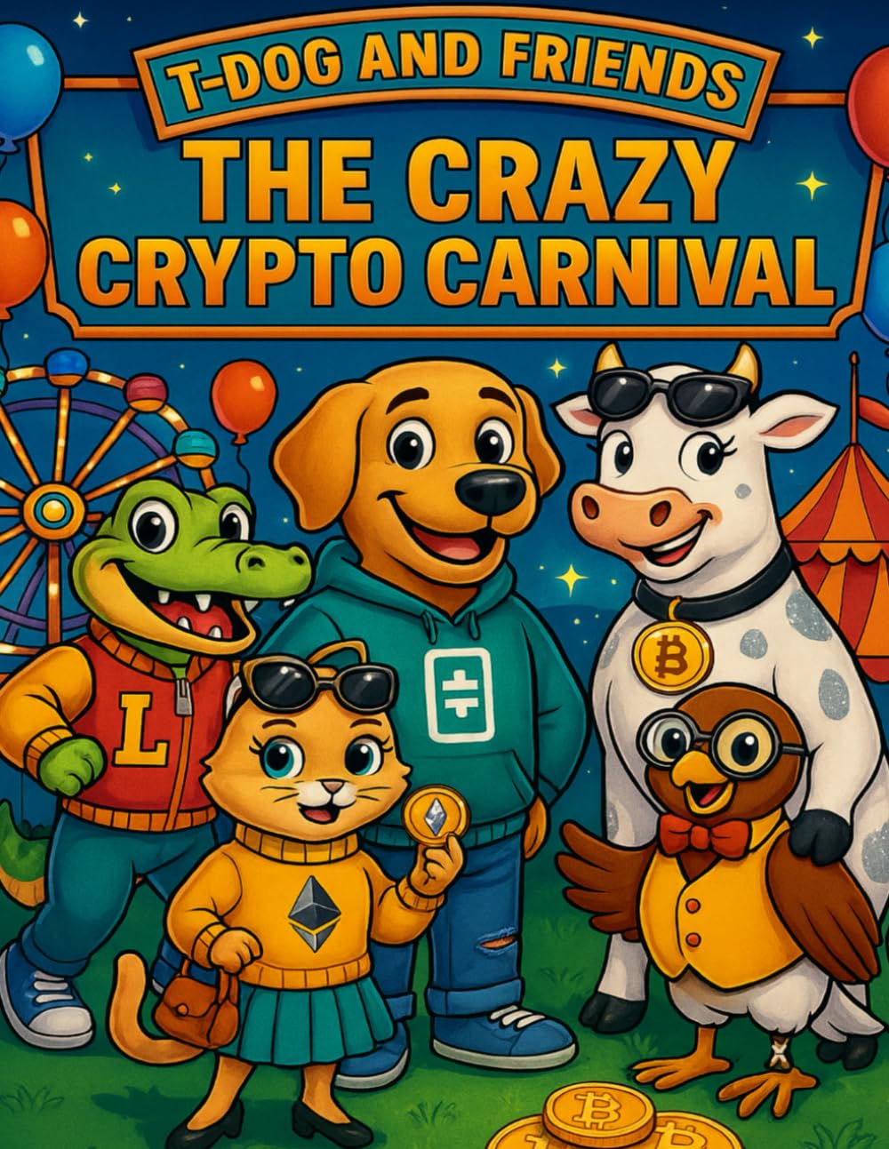 The Crazy Crypto Carnival: T-Dog and Friends : Nakamoto, Satoshi:  Amazon.sg: Books