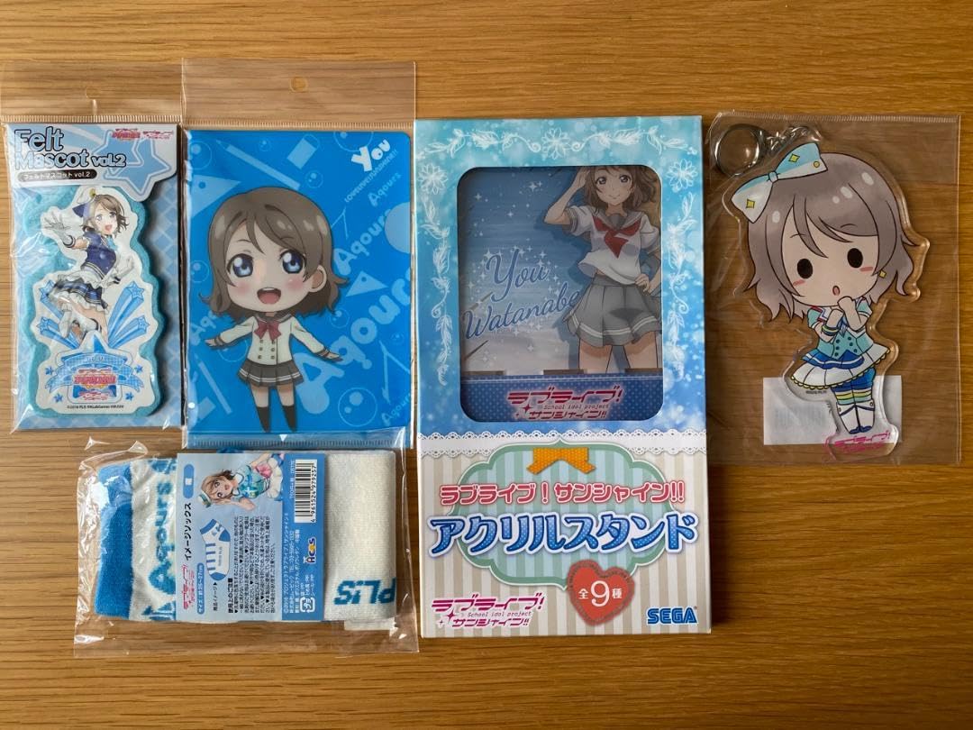 Amazon.co.jp: ラブライブ サンシャイン 渡辺曜 グッズ5点セット 