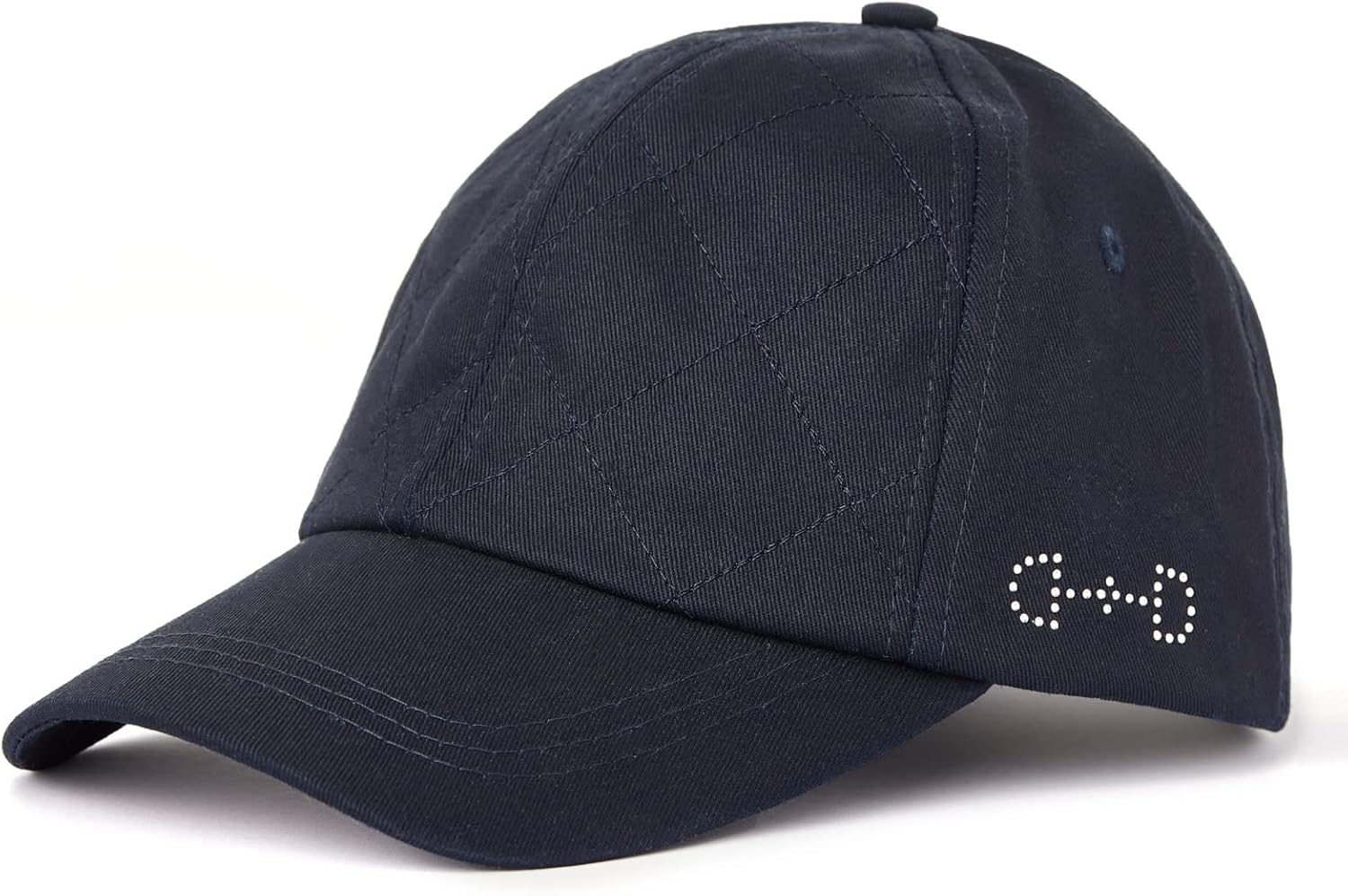 HORZE Kids' Adjustable Cap with Crystal Equestrian Detail