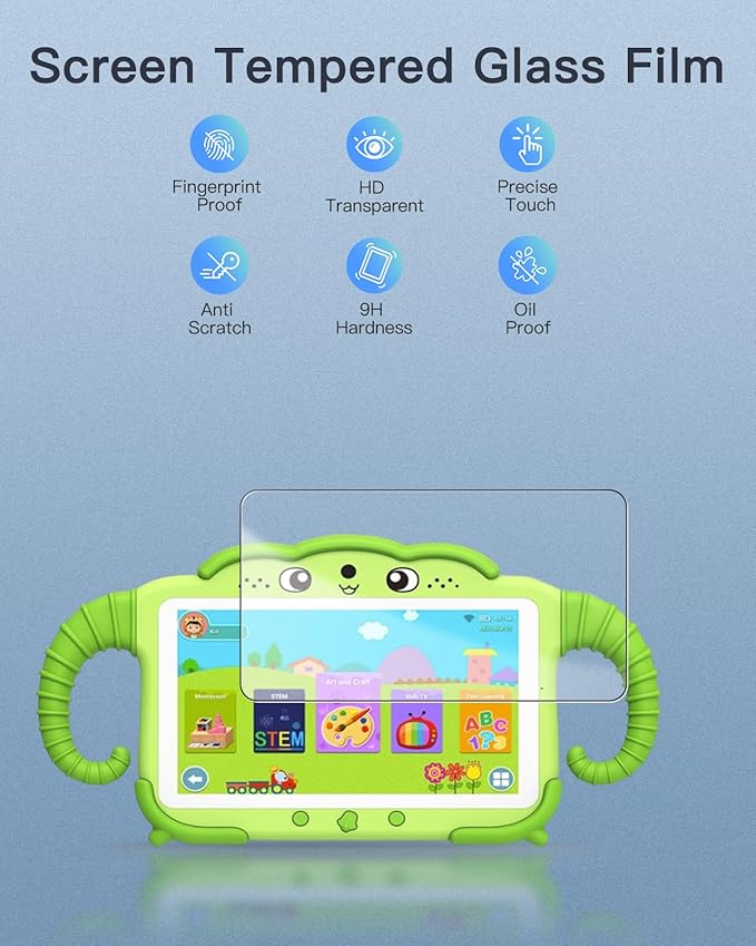Protector de Pantalla para okulaku ZIDS701 Tablet 7 pulgadas 9H miniatura 2