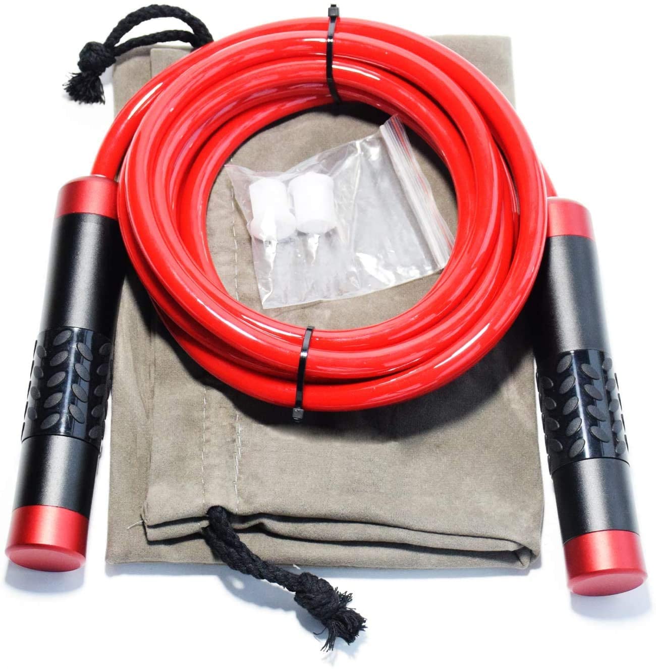 WXWS Weighted Jump Rope-Heavy Jump Ropes With Adjustable Extra Thick Cable, Aluminum Silicone Grips Handles, High-Speed Ball Bearings, Premium Skipping Rope For Workouts Crossfit Home Fitness, Black (B09PMGT7DV) Amazon Price History, Amazon Price Tracker