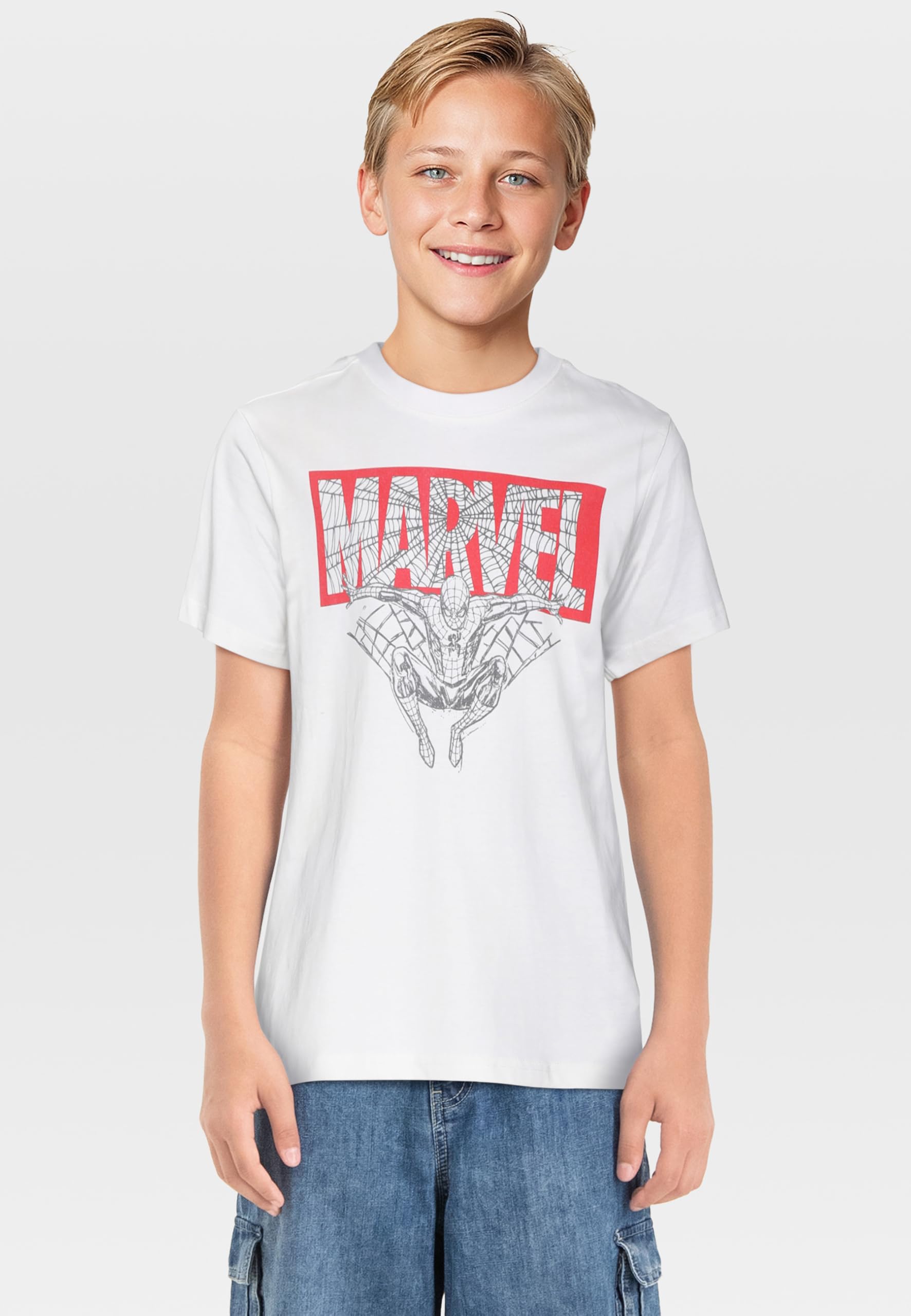 Mister Tee T-shirt i bluza z kapturem, 2 sztuki w opakowaniu - Spiderman Marvel