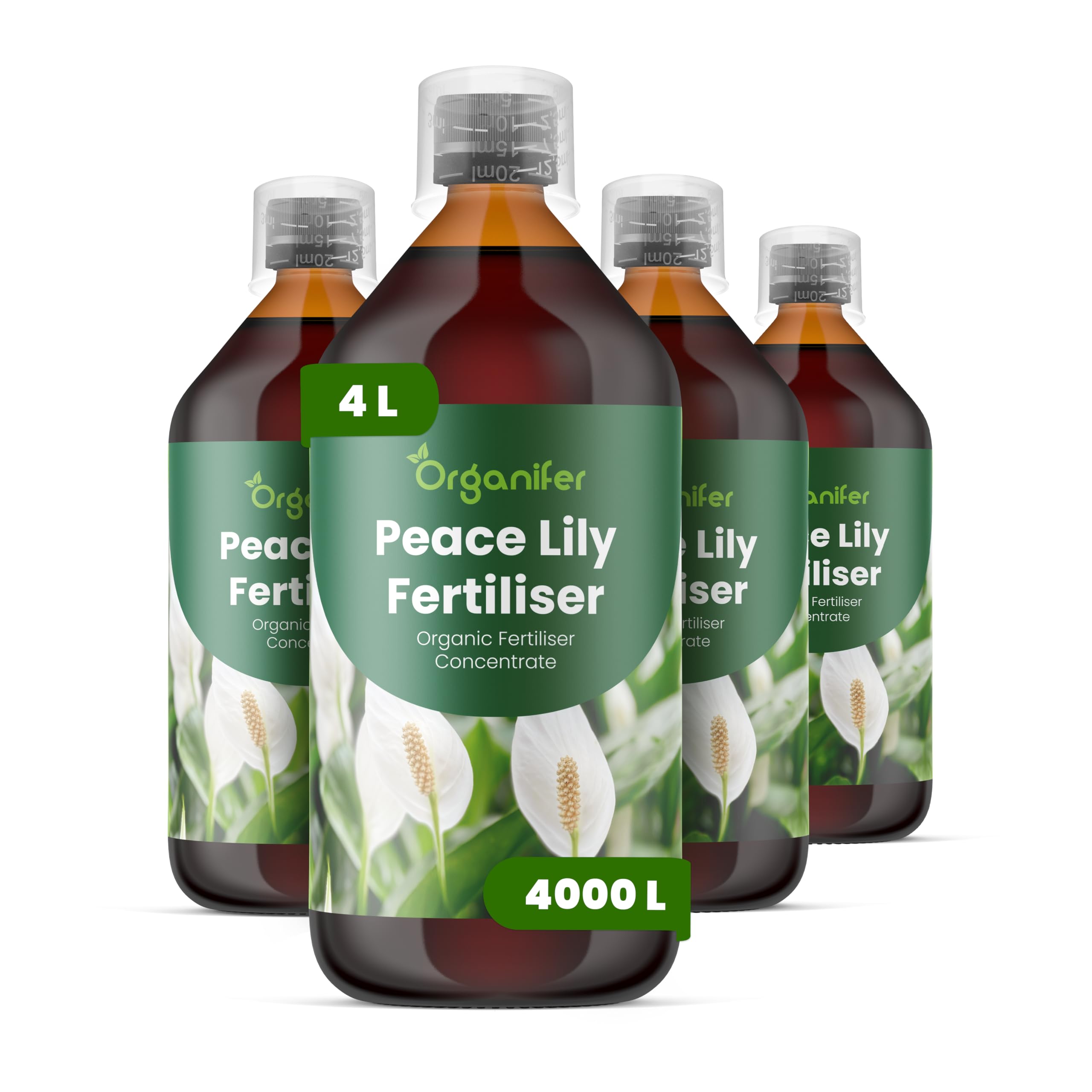 Fertilizzante Liquido Per Spatafilo - 4x1L - NPK 3-4-3