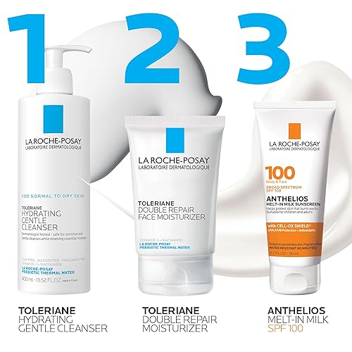 Miniatura 5 de La Roche-Posay Anthelios Melt-In Milk Protector solar SPF 100  Protector solar para cuerpo y cara  SPF de amplio espectro + antioxidantes  Loción de