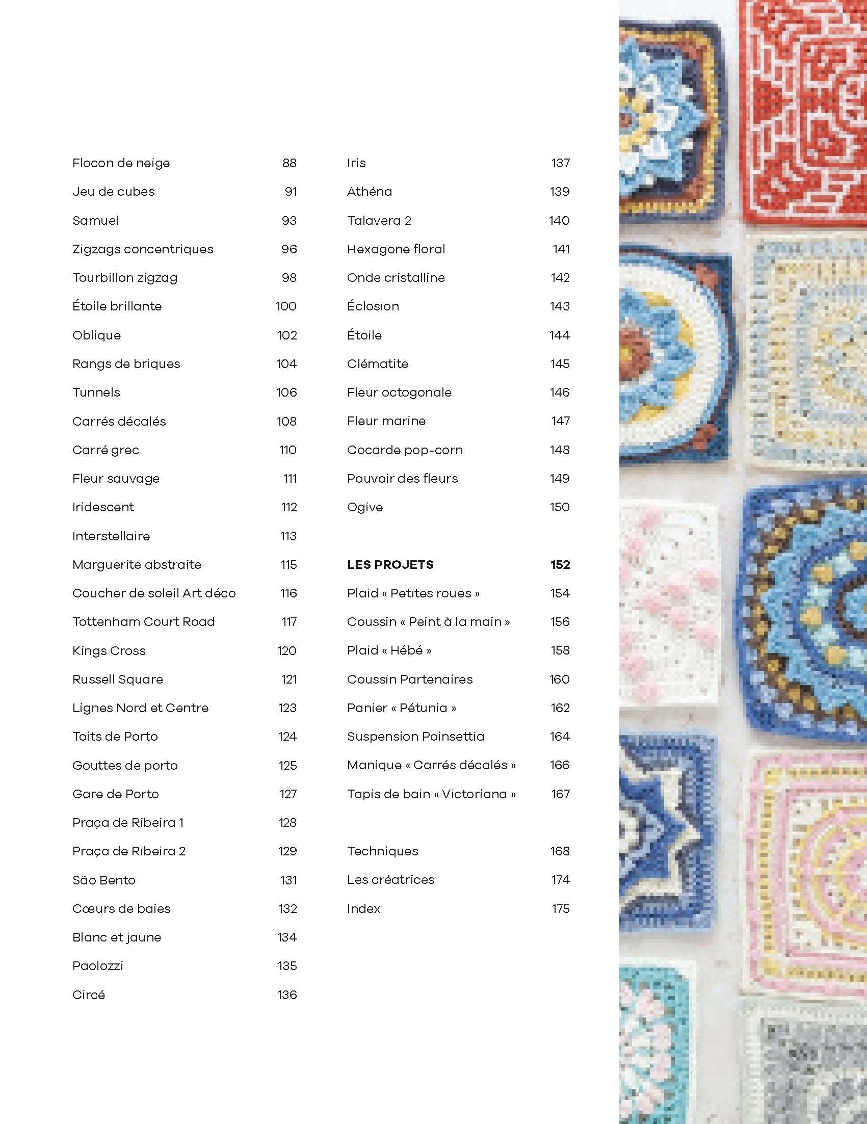 Le grand livre des granny squares: 100 modèles originaux à crocheter