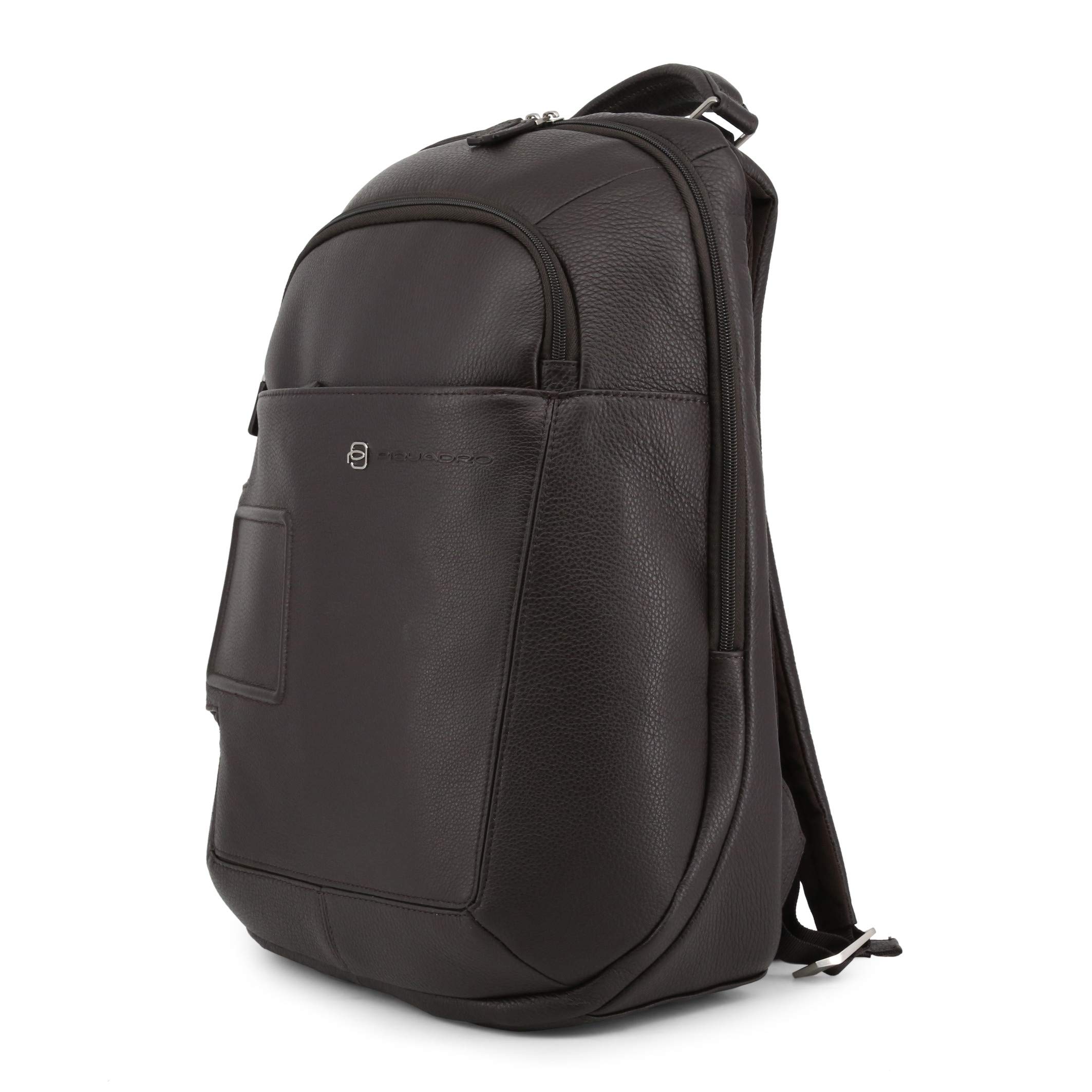 PIQUADRO Zaino in Pelle Porta PC 15, Pollici, Taglia Unica