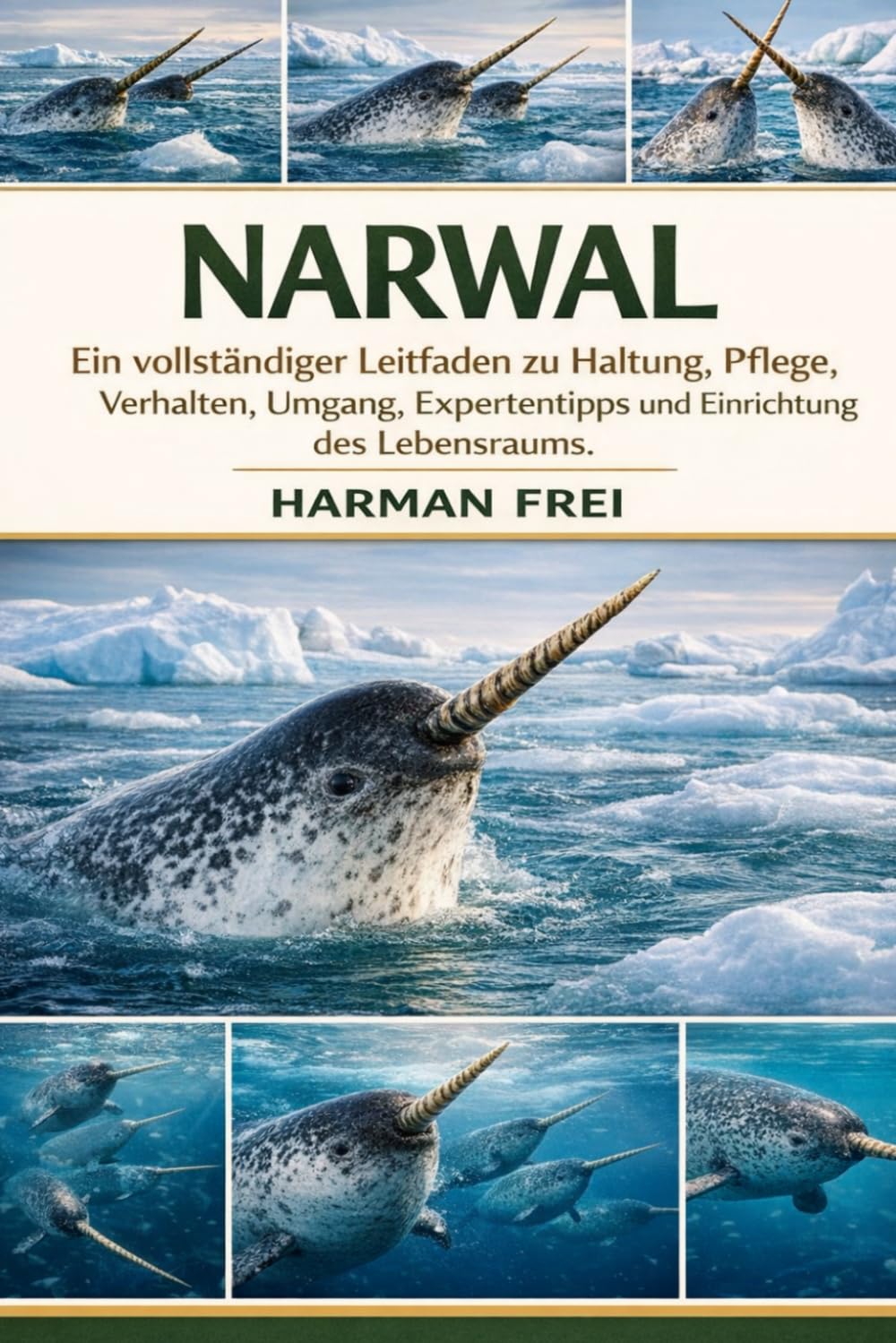NARWAL: Ein vollständiger Leitfaden zu Haltung, Pflege, Verhalten, Umgang, Expertentipps und Einrichtung des Lebensraums.