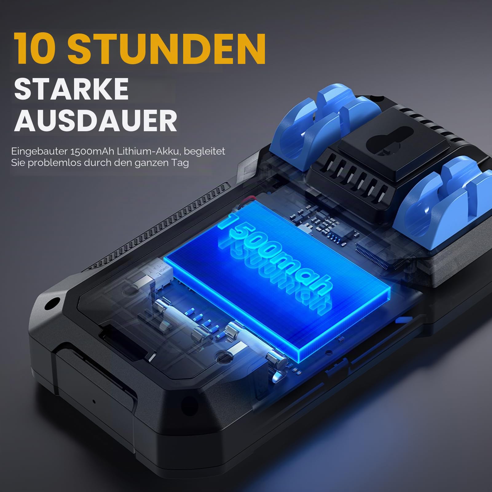 Digital Multimeter, Multifunktionales Multimeter Intelligentes Voltmeter 10000 Zähler Automatische Diagnose Spannungsprüfer Misst AC/DC Voltage Widerstand（DMT-99）