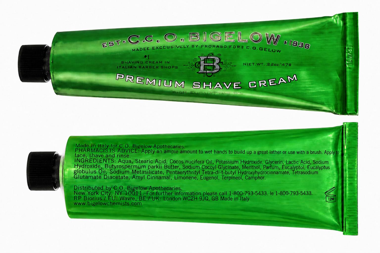 C.O. Bigelow Shaving Cream - Smooth Shave -9