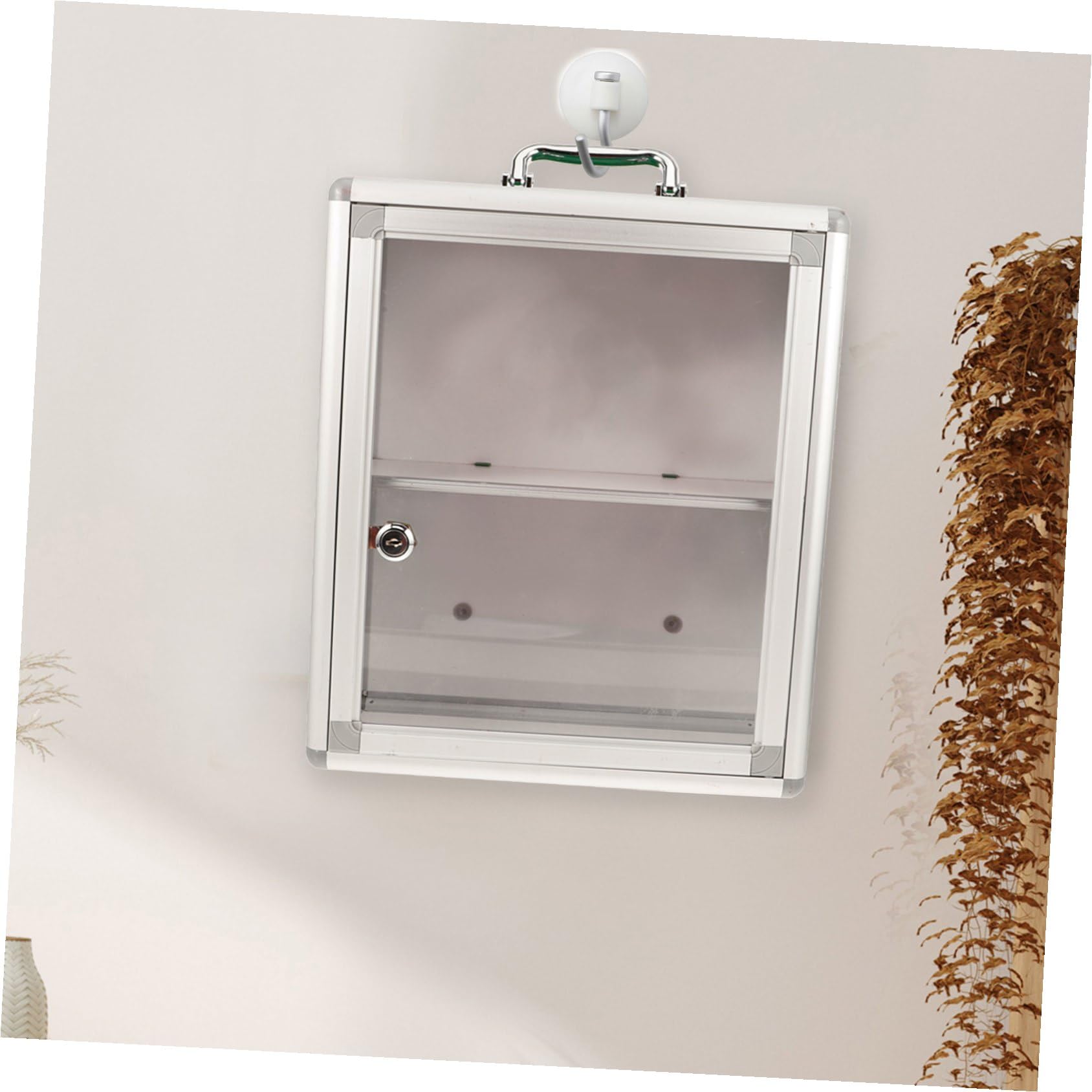 Kit de Emergencia Botiquín de Pared Compartimentos para Organización, Armario Metálico Resistente para Uso en Oficinas y Áreas Comunitarias