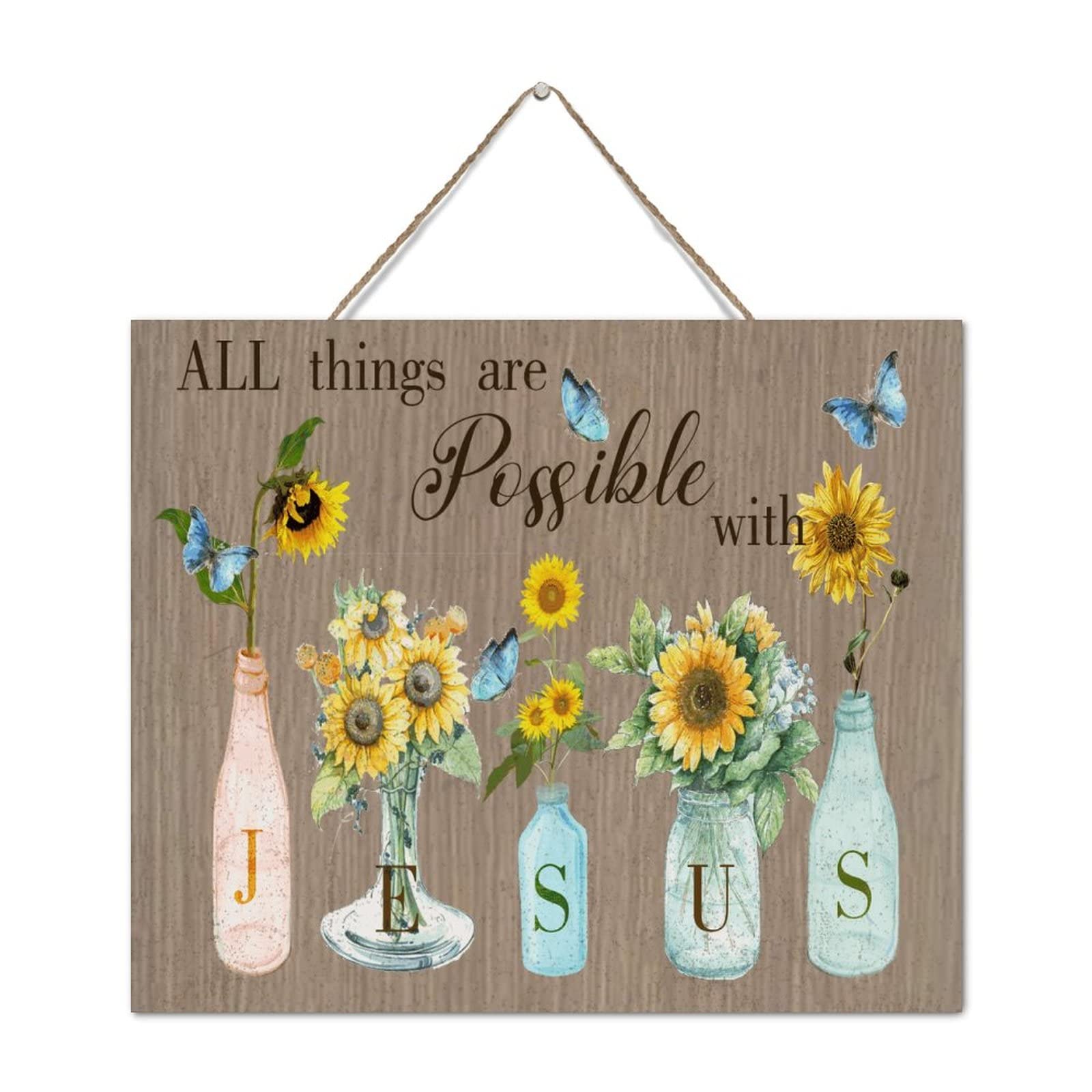 Décoration murale bois Jésus pour inspirer la foi au quotidien