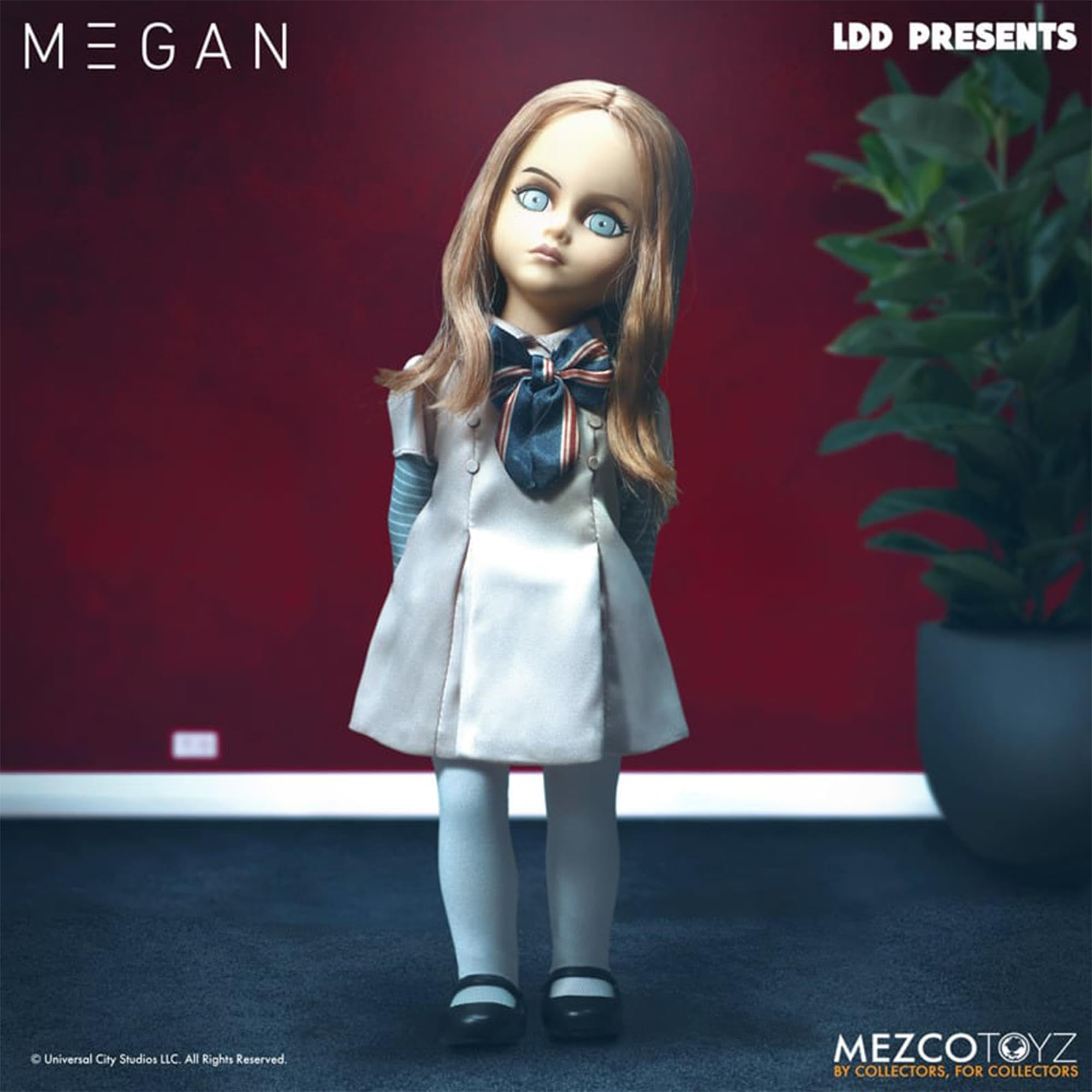 Mezco Living Dead Dolls presenta M3GAN bambola 25,4 cm