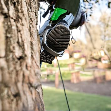 Tree Climbing Spikes Set,Tree Climbing Gear, 1 Pair Alloy Steel Climbing Spurs,350lbs Load Capacity, Arborist Equipment for Climbers, Fruit Picking and Lumberjack