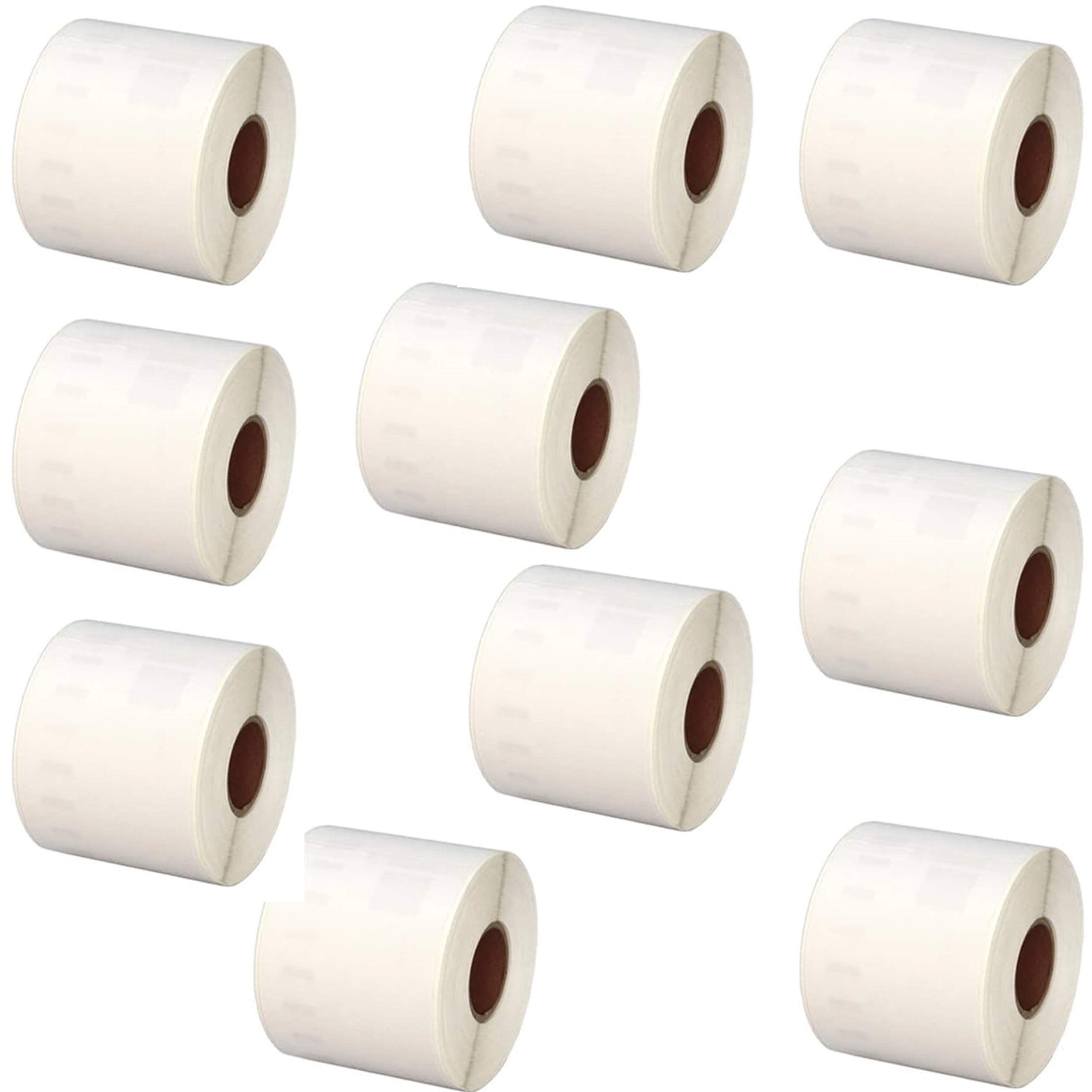 Pack of 10. Compatible with Dymo Thermal Address Labels for Label/Writer Return Labels Rolls for Dymo Label Writer & Seiko Label Printers (99019 โ 59 x 190mm - 110 pcs/roll)