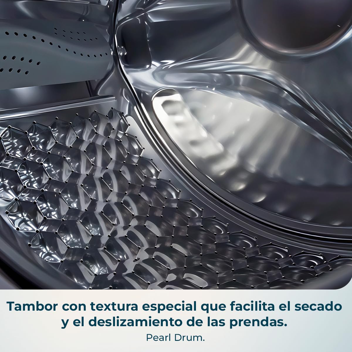 Cecotec Lavadora Carga Frontal 8Kg Bolero DressCode 8450 Inverter, 1400 rpm, 16 programas, Clase A-20%, Motor Inverter Plus, Allergy Care, Pearl Drum, Función Silence, Stop&Go y Kid Lock, Blanca — view 11