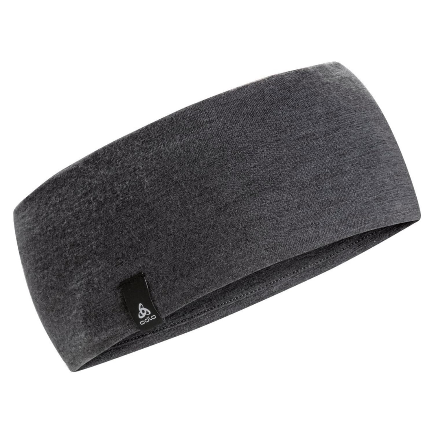 Odlo Unisex REVELSTOKE Performance Wool Headband, Odlo Graphite Grey Melange-image-3
