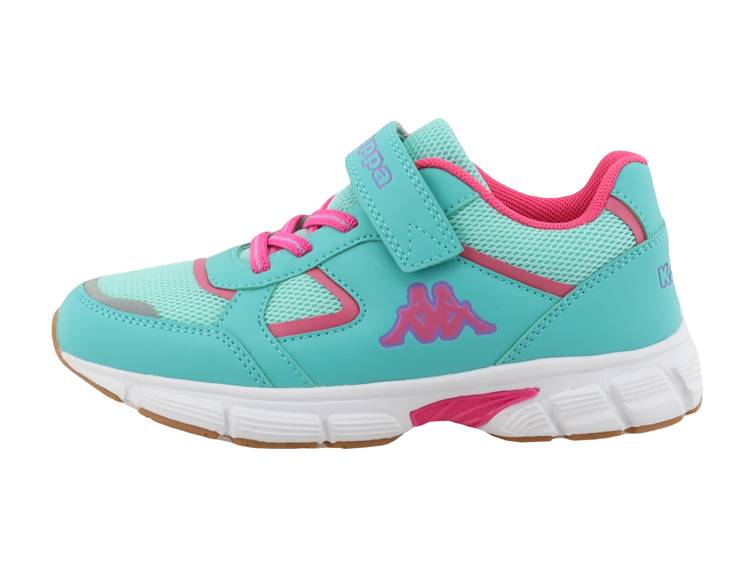 Supremo - Kappa Girl's 95k0553001 Sneaker, Turquoise Pink, 13 UK Child