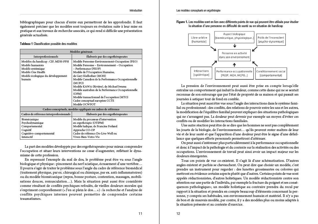 Les modèles conceptuels en ergothérapie: Introduction aux concepts fondamentaux