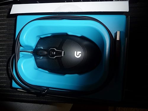 Vista 4 de Logitech G100s Óptico Gaming Mouse Negro ratón