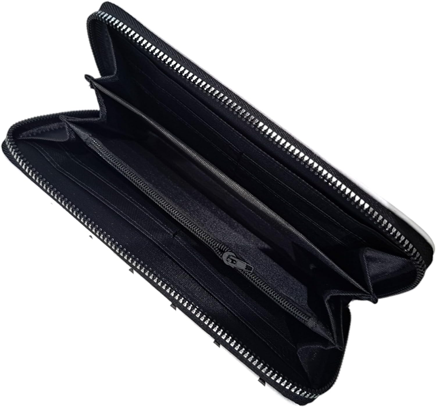 Fast Forward Minnie Mouse Bow All Over Print Faux Leather Deluxe Wallet with Card Wallet Bundle