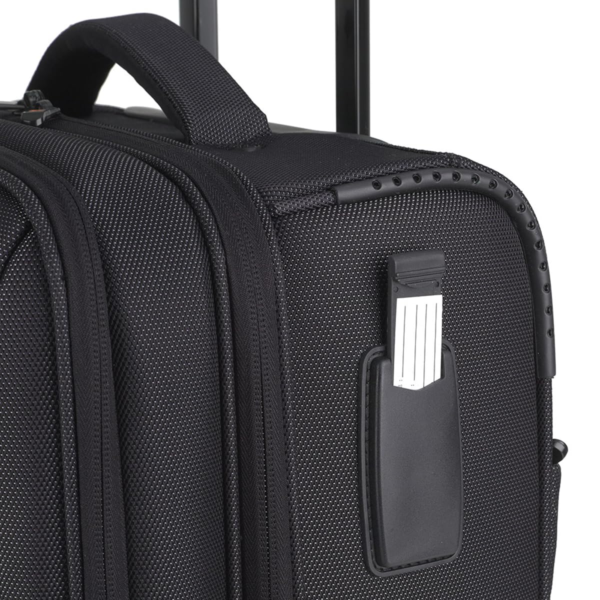 Gabol - Maletín para Portátil 17,3" con 2 Ruedas Pilots 52x38x22 cm - Capacidad 32,9L - Forro Acolchado, 2 Compartimentos y Organizador Interno - Diseño Español en Poliéster Libre de PVC - Negro