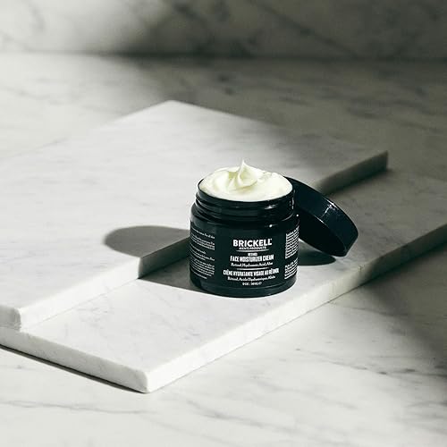 Miniatura 5 de Brickell - Crema hidratante facial con retinol para hombres, natural y orgánica, crema de noche facial antiarrugas con retinol y ácido hialurónico