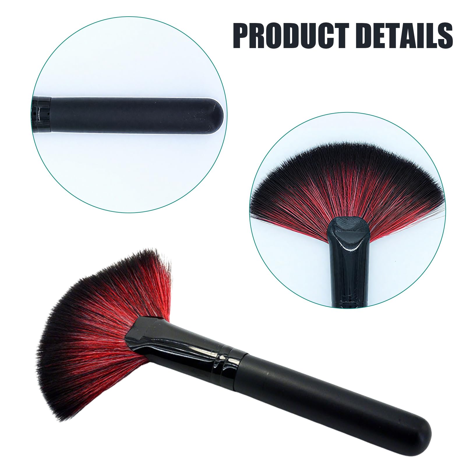 1 PC Model Cleaning Brush, Antistatic Hobby Craft Dust Brush for Miniature Models and Collectibles, Black - Image 3
