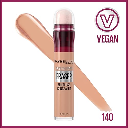 Vista 75 de Maybelline - Corrector para el tratamiento de las ojeras Instant Age Rewind multiusos, 148, 1 unidad (el embalaje puede variar)
