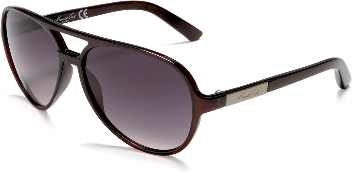 Kenneth Cole Brown Resin Sunglasses