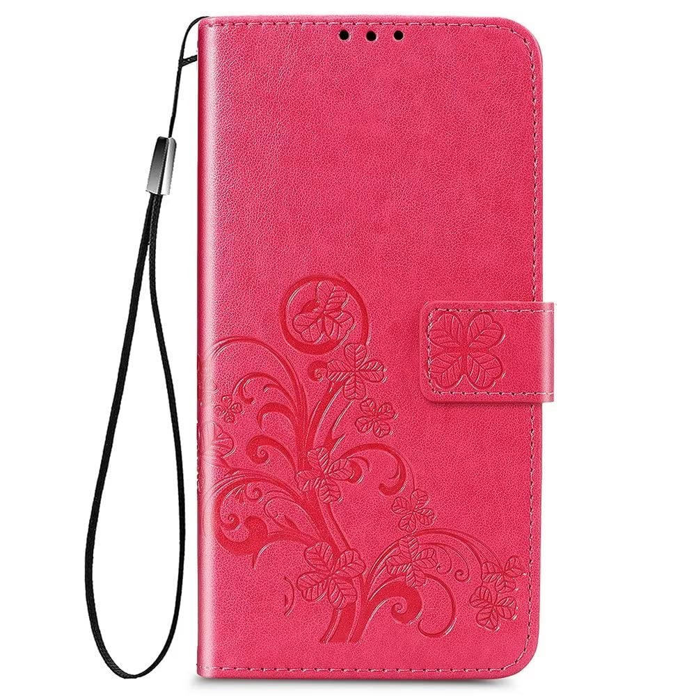 XINYEXIN Cover per Honor 400 Pro, Custodia Portafoglio in Pelle Cover Folio a Libro con Slot per Porta Carte Supporto Magnetica Flip Case - Verde
