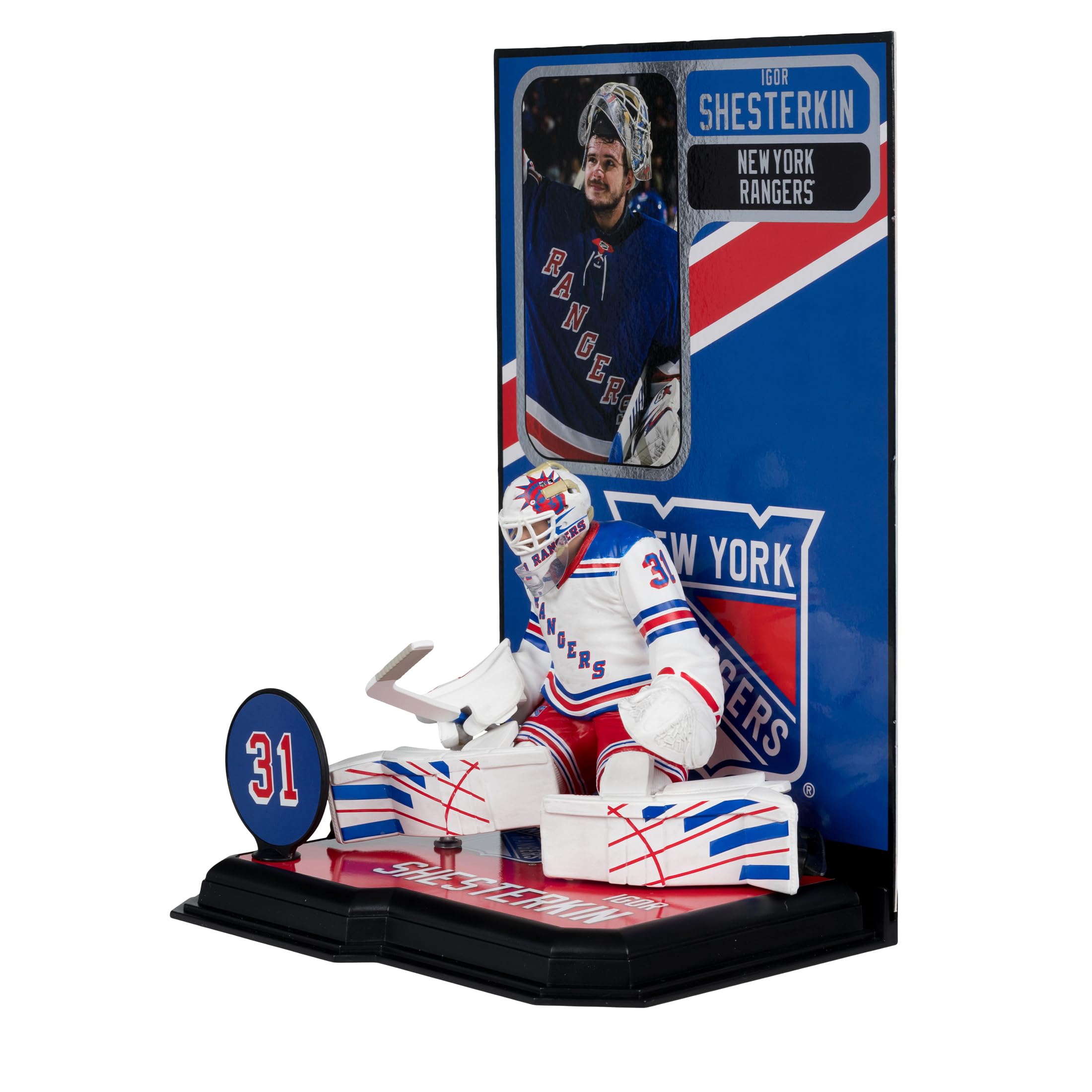 McFarlane Toys - Igor Shesterkin (New York Rangers) NHL 7 "Posed Figure McFarlane SportsPicks