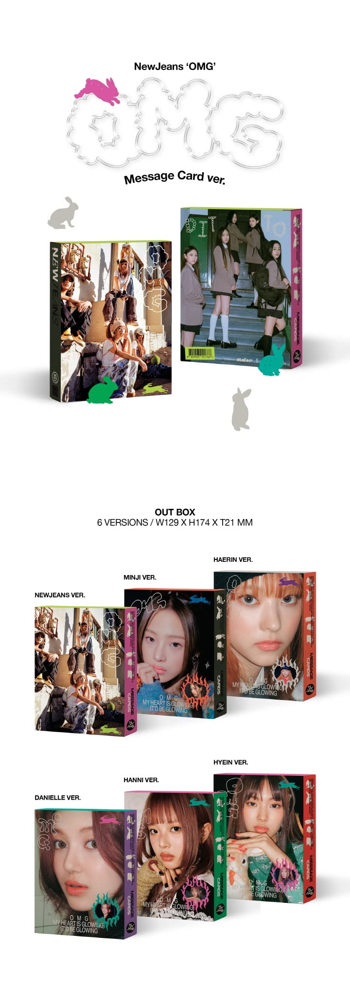 新品未開封】NewJeans アルバム OMG 6形態セット Amazon.co.jp: ニュー  
