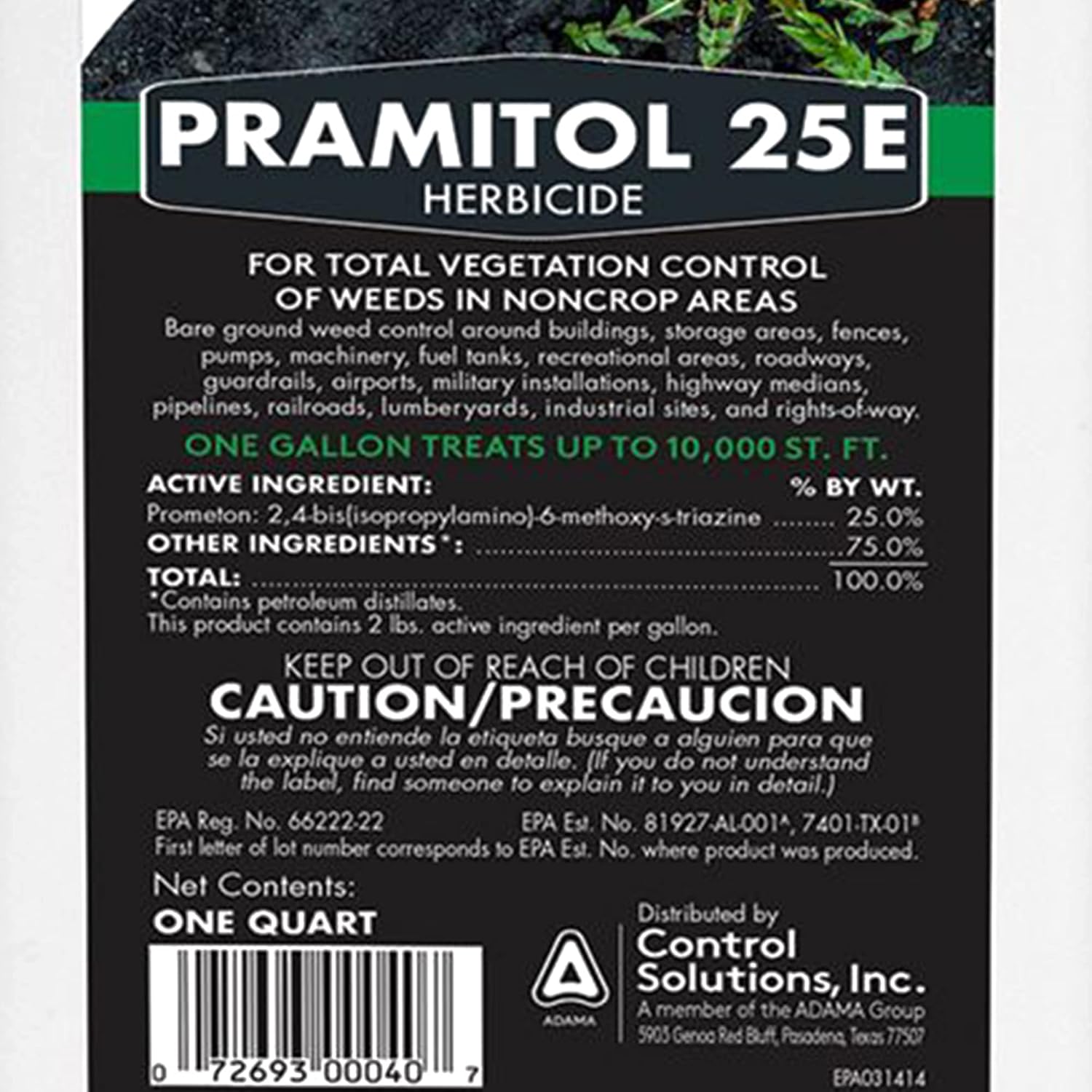 Control Solutions 82000040 Concentrate Herbicide, Yellow, 32_Ounce