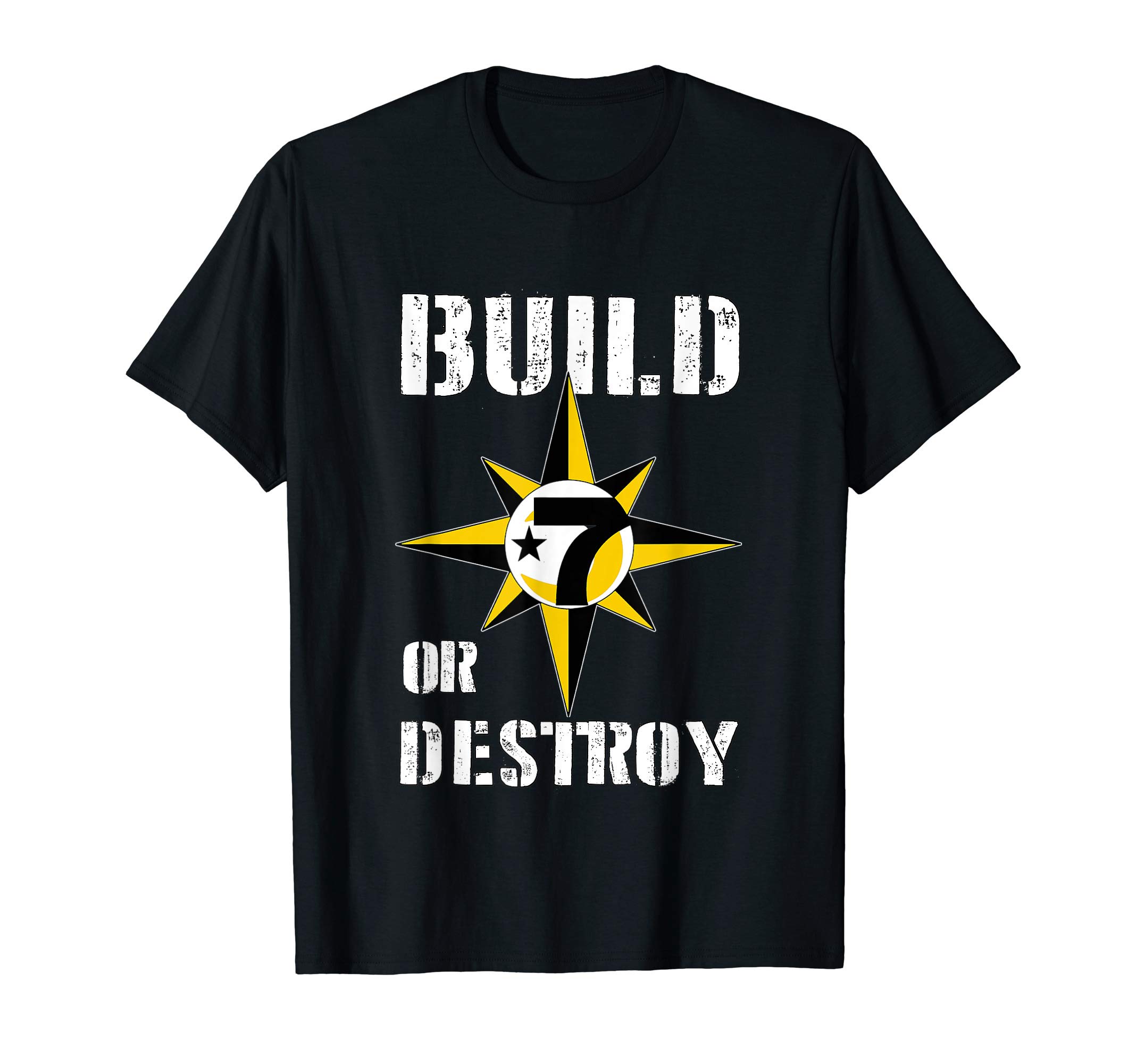 5 percenter shirtBuild or Destroy Mathematics Allah 5 percent Godbody NGE GOD T-ShirtOEKO-TEX STANDARD 100
