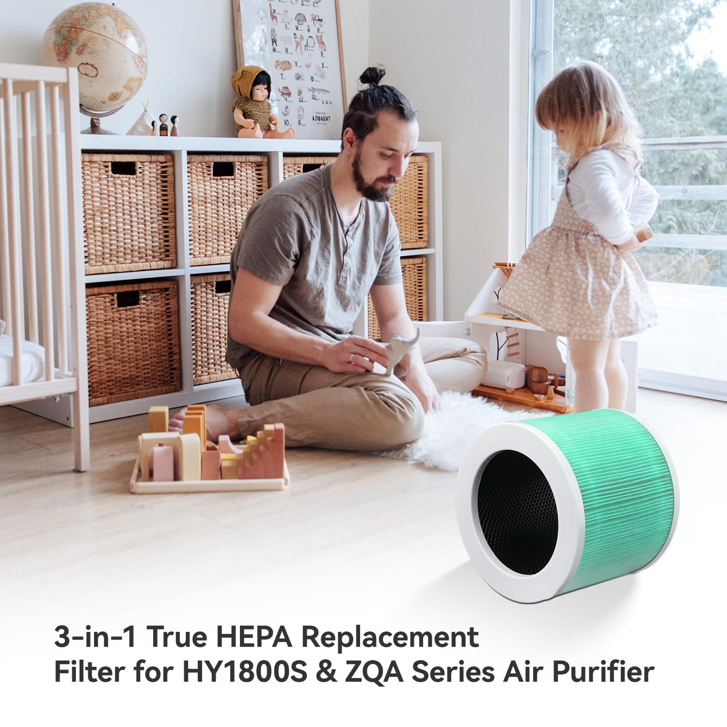 Amazon.co.jp: FETIONS H13 True HEPAフィルター交換用 小型 空気清浄