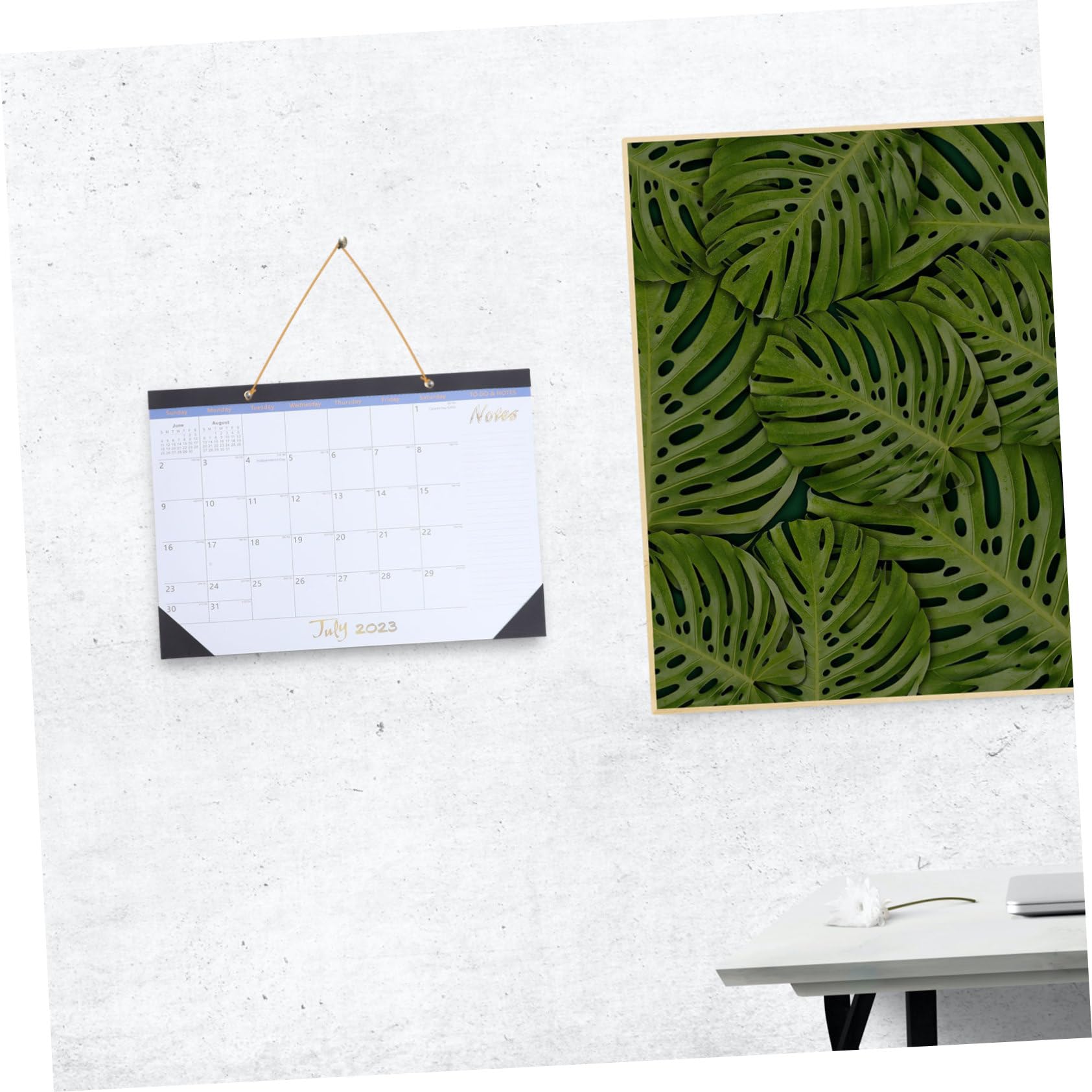 Lurrose 3stücke Wandkalender Minimalistischer Hängender Kalender Für Zuhause Mit Für Notizen Hochwertige Und Papiermaterialien Für Büro Und Wohnräume