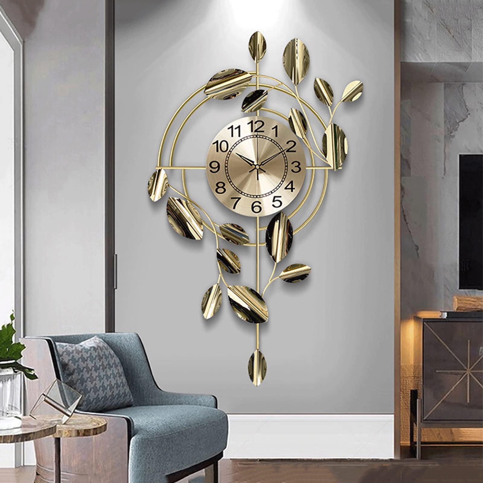 Orologio Da Parete Moderno Silenzioso - Rotondo, Nero, 30cm, Con Quadrante Facile Da Leggere, A Batteria, Per Cucina, Bagno, Ufficio
