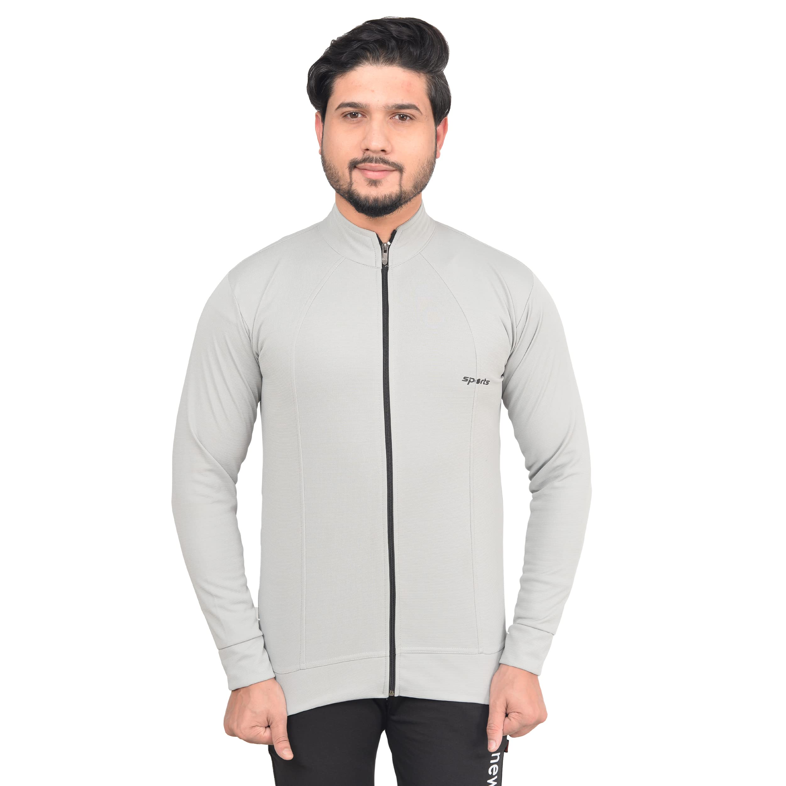 Fashionbazaar4uMen's Regular Slim Wollen Zip T- Shirt