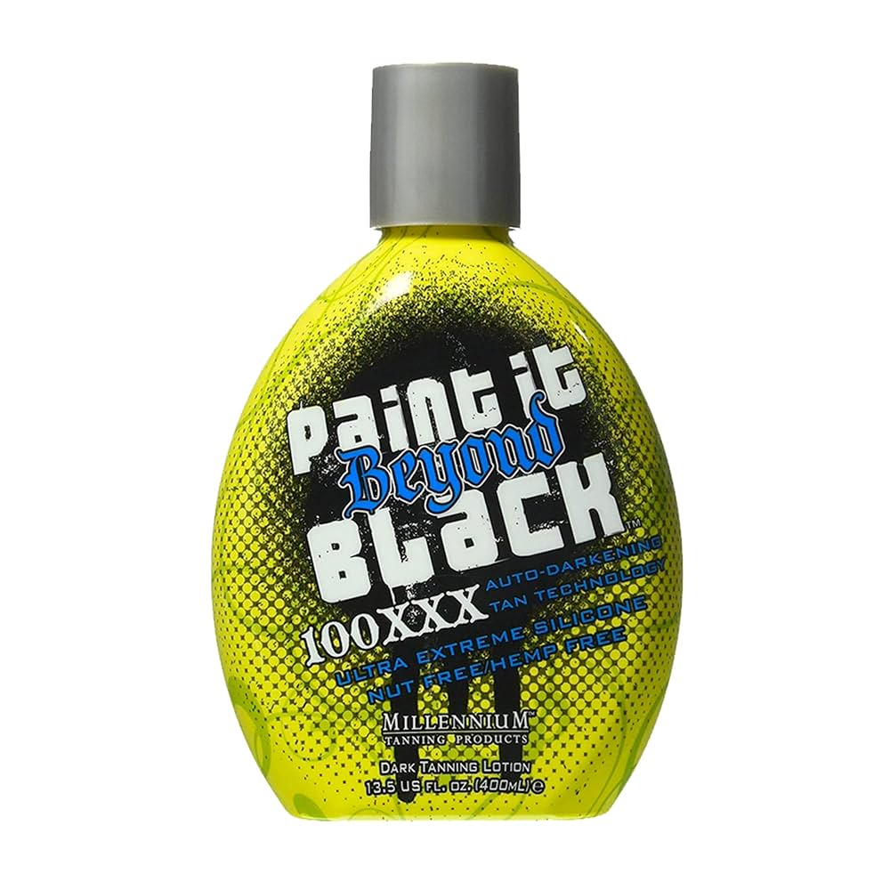 Amazon.com : Millennium Tanning Paint it Beyond Black 100