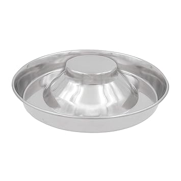 Fuzzy Puppy Pet Products PS-11 Puppy Saucer Dog Bowl with Raised Center, 11