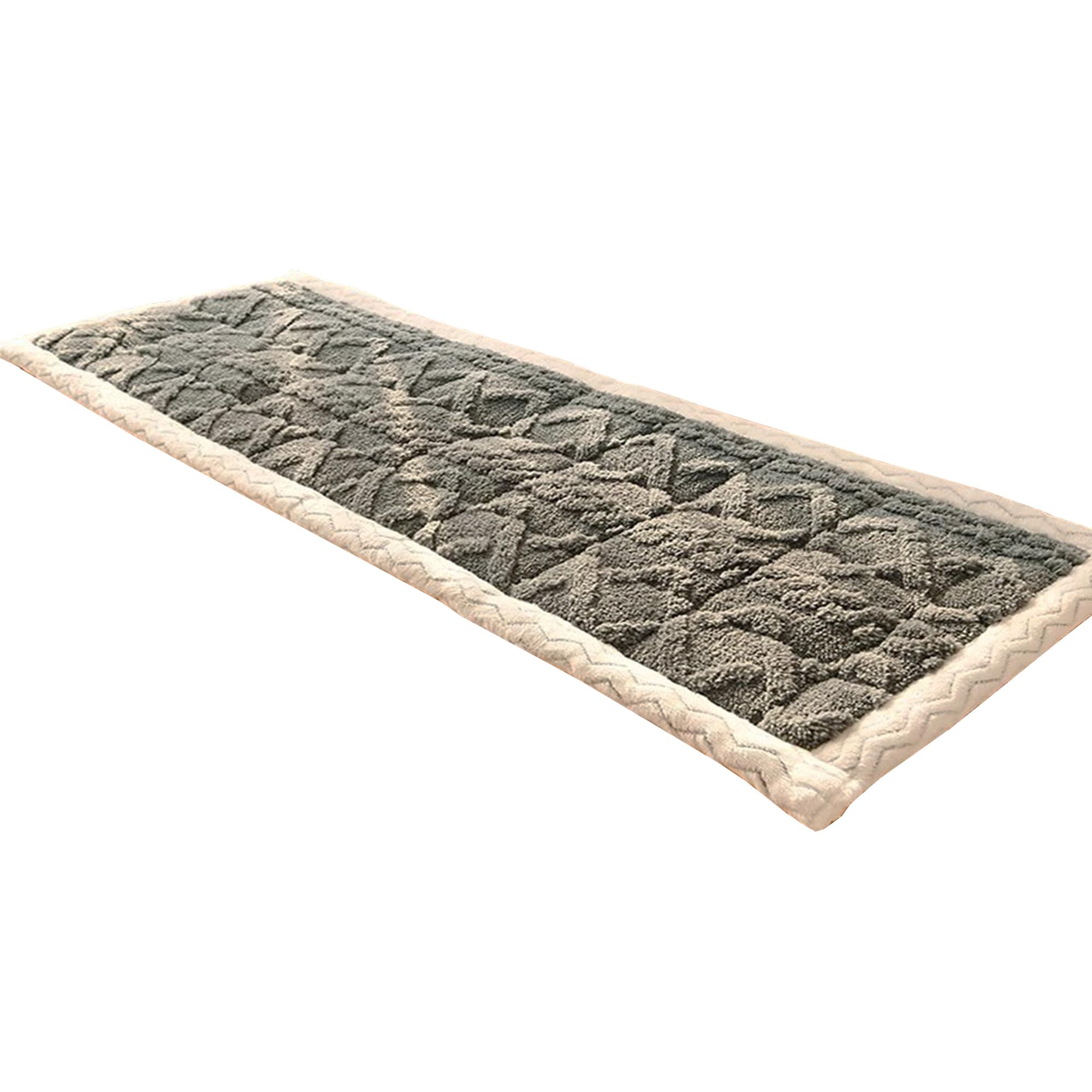 Cuscino antiscivolo per panca in legno, per cucina, divano, sala da pranzo, 2-4 posti, 200 x 50 x 2,5 cm, elegante rivestimento grigio per comfort e stile