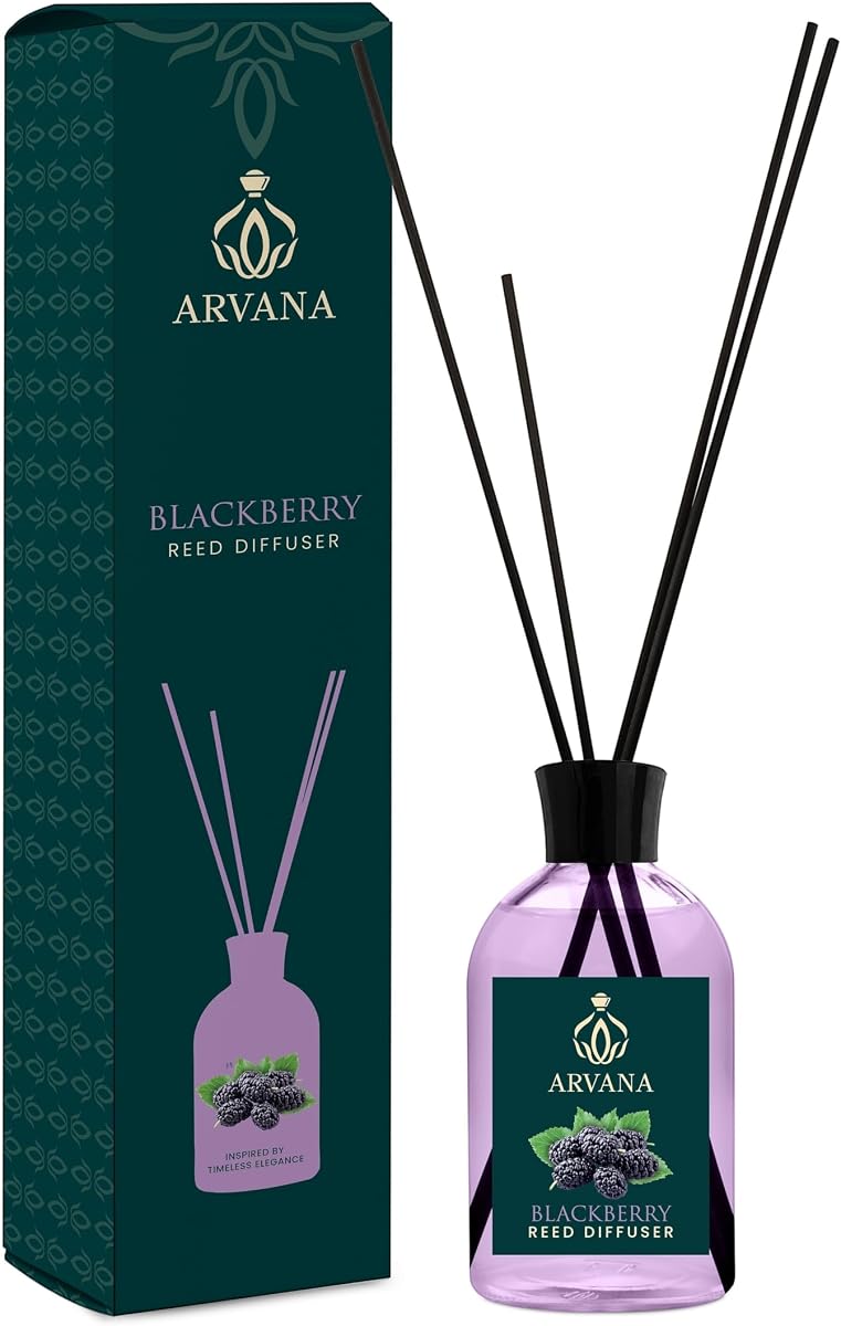 Reed Diffuser, BlackBerry, 115 ml, Home Fragrance