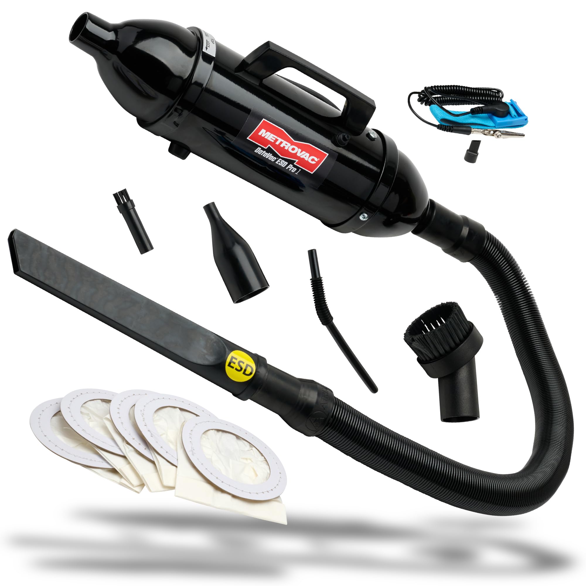 METROVAC DataVac Anti-Static Pro Series with Micro Cleaning Tools - ESD Safe - MDV-1ESD - 220V / UK