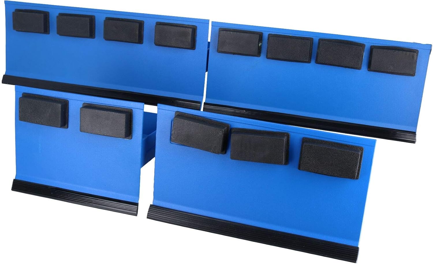 Magnetic Tool Tray Storage Holder Set Side Shelf Tool Box Cabinets 4pc Set