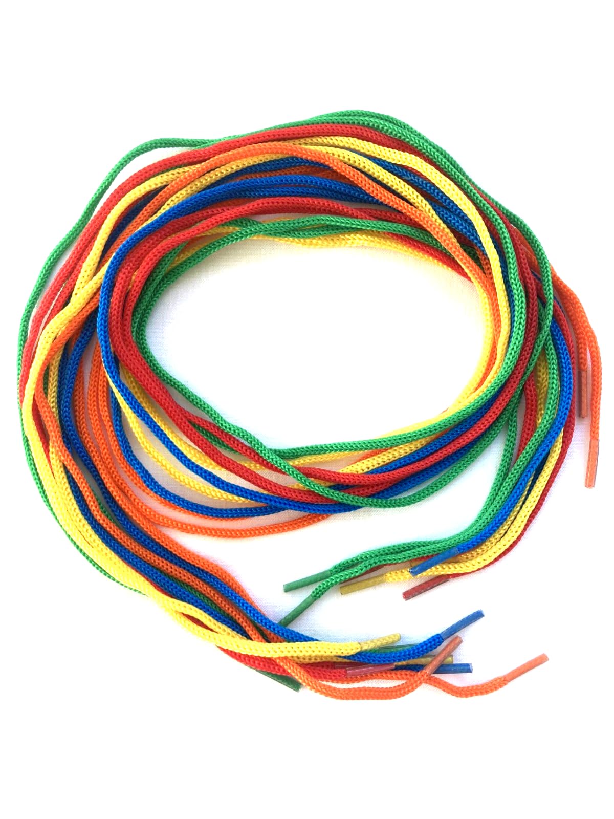 a2bsales10,20,40 Threading Laces - 3mm x 75cm - 5 Colours - Shoe Beads - Pack Size: 40